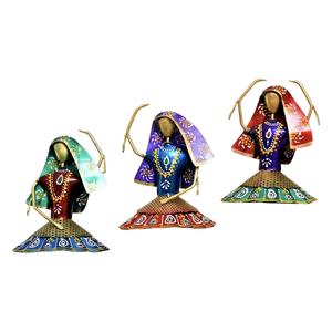 Élégante figurine dansante en aluminium conçue pour la décoration de bureau, améliorant l'esthétique du bureau, design artistique léger - Product Image 3