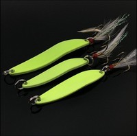 Cuillères lumineuses en forme de feuille de saule 5g/7g/10g/13g, leurres de pêche à l'appât vivant, leurres de pêche spinner