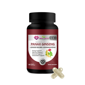 Cápsula de Extrato de <span class=keywords><strong>Ginseng</strong></span> para Saúde, Venda Direta da Fábrica na <span class=keywords><strong>China</strong></span>, Melhora a Qualidade do Sono e a Memória, Cápsula Dura - Product Image 5