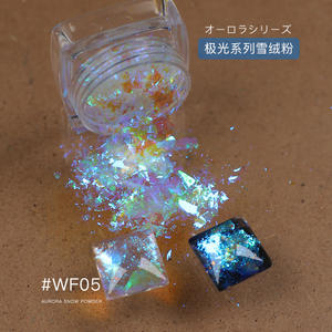 FEISHI all'ingrosso scaglie di camaleonte resina epossidica Multi specchio cromato scaglie di opale in polvere Aurora serie <span class=keywords><strong>velluto</strong></span> neve polvere - Product Image 6