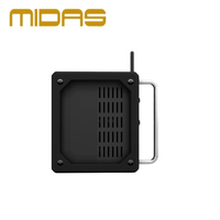 Mezclador de Audio Digital Profesional MIDAS MR18 de 18 Canales, 16 Preamplificadores de Micrófono, Interfaz USB y WiFi para Escenarios en Vivo y Estudio