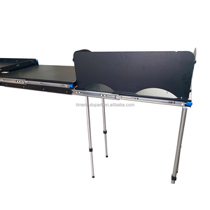 <span class=keywords><strong>Table</strong></span> de cuisine pliable et portable pour le <span class=keywords><strong>camping</strong></span>, système de tiroirs 4x4, garde-manger coulissant pour le pick-up SUV - Product Image 6