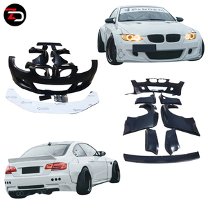 Kit carrosserie large style RB le plus vendu 2008-2011 avec pare-chocs, élargisseurs d'ailes et spoiler pour BMW Série 3 E92 E93 - Product Image 1