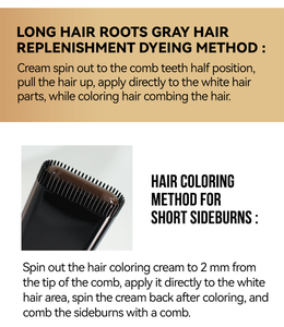 Stick di Cera Colorante Temporanea per Capelli con Pettine, Tinta Magica a Lunga Durata, Facile da Usare - Product Image 6