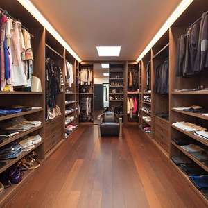 Armoire de haute qualité au design moderne, meubles de chambre à coucher, dressing de luxe avec éclairage LED - Product Image 4