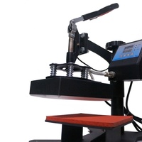 Presse à Chaud Semi-Automatique Numérique ZhengFei pour T-shirts, Imprimante Sérigraphique 12x15 Pouces, Imprimante d'Étiquettes Multifonction 220V/110V