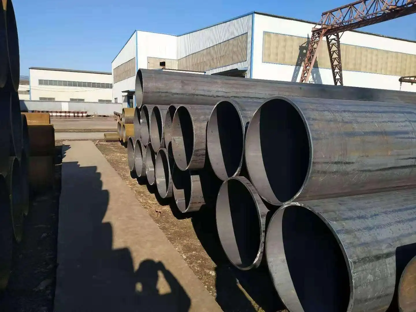 API 5L X60 LSAW S355JR Large Diameter DN1400 LSAW Steel Pipe Hydraulic Pipe Application