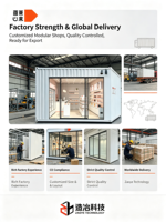 Conteneur maritime modifié de 20 pieds, bar, kiosque, café, restaurant, cuisine mobile, design moderne, respirant