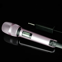 Microphone karaoké sans fil UHF Home Studio Recording for Computer Audio Professional DJ Speaker Conference Mic Recharge
