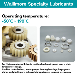 Wallimore PG-21 lubrificante industriale grasso al <span class=keywords><strong>Silicone</strong></span> con composizione olio Base - Product Image 3