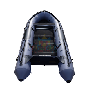 Bateau pneumatique en PVC pour la pêche en rivière, kayak, coque en PVC, canot pneumatique, bateau de pêche gonflable pour la pêche, ponton, moteur - Product Image 4