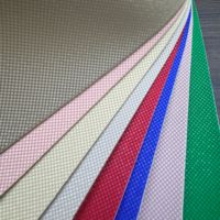 Vente directe d'usine, cuir synthétique PU mat à grain fin, avec épaisseur et couleur personnalisables, pour l'emballage et la décoration