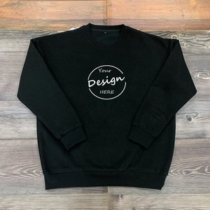 เสื้อสเวตเชิ้ตคอกลมทรงหลวมแบบมีฮู้ด รุ่นคัสตอม 310 แกรม สำหรับผู้หญิง สีดำ ผ้าฟลีซแนวตั้ง ระบายอากาศได้ดี พิมพ์ลายด้านหน้า เหมาะสำหรับฤดูใบไม้ร่วง/ฤดูหนาว - Product Image 5