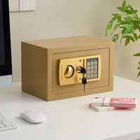 Mini Digitaler Safe mit Elektronischem Schlüsselschloss Massiver Stahl Diebstahlsicherer Tresor für Hotels Geschäftsführerbüros Großeinkauf