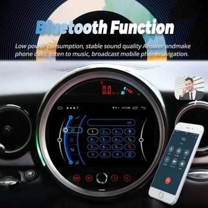 Reproductor Multimedia para Auto Android para Mini One Cooper R55 R56 Peaceman Mini Clubman 2007-2014 Convertible Navegación Carplay - Product Image 4