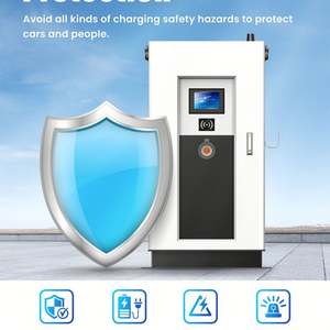 2024 Venta caliente Fabricante de cargador Ev a prueba de humedad 60kw Ev Dc Estación de carga 220V - Product Image 3