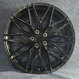 Rines de Lujo Premium de 19 Pulgadas 5x112 para Autos de Pasajeros, Rines de Aleación de Aluminio T6-6061 Forjados, 5 Orificios, Color Negro Brillante, para BMW - Product Image 1