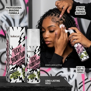Espuma para Peinar Trenzas de Marca Privada ODM, Resistente a la Humedad, Sin Residuos, Fijador de Trenzas, <span class=keywords><strong>Mousse</strong></span> Hidratante - Product Image 1