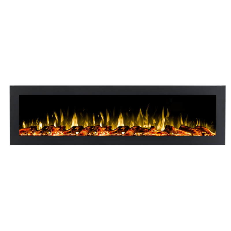 Modern Electric Fireplace Heater 1500W Remote