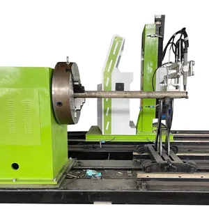 5 trục thép ống tròn vát Cutter CNC ngọn lửa Plasma ống kim loại máy cắt