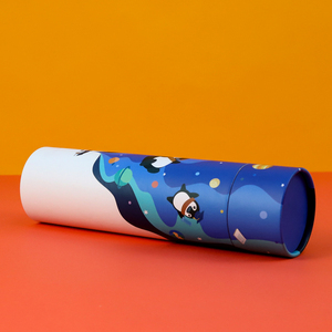 Boîte en tube de papier imprimée sur mesure, emballage rigide en carton, boîte cylindrique pour parfum, bougie, artisanat - Product Image 4