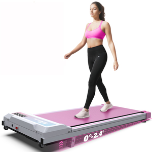 Máy chạy bộ di động KREEDA có độ nghiêng, hai mặt, 2 trong 1, đặt dưới bàn, có tay cầm, tải trọng 330LBs, dùng cho nhà và văn phòng - Product Image 1