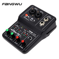 Interface d'enregistrement audio USB 2 canaux Mini originale à bon prix, mixeur audio