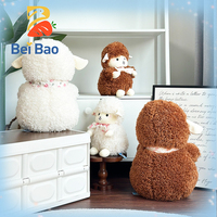 Peluche de mouton de ferme haut de gamme, jouet en peluche durable, poupée en peluche, peluches de haute qualité pour l'exportation