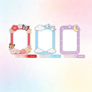 Panneau commémoratif personnalisé en acrylique CCH pour souvenirs et cadeaux K-pop et anime - Product Image 6