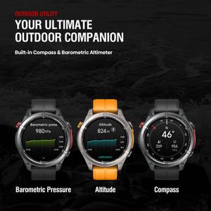 Nuevo Reloj Inteligente Deportivo Zeblaze Stratos 4 con GPS para Exteriores, Pantalla de 1.43 Pulgadas, 5 ATM e IP69K - Product Image 4