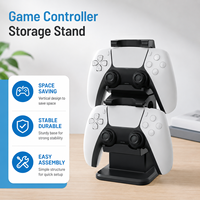 Support de manette de jeu PS5 personnalisé en plastique imprimé en 3D, support universel pour manette de jeu de bureau, support d'affichage, accessoires de jeu