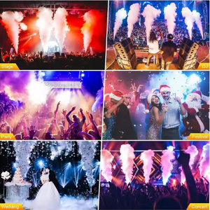 Mesin Jet Gas CO2 Digital LCD, Perangkat Asap Kabut untuk Konser, Klub, Efek Panggung Khusus, Tabung Ganda DMX512, Asap Rgb Led Panggung <span class=keywords><strong>Dj</strong></span> - Product Image 6
