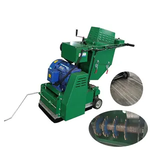 Self-moving Electric type concrete road slots cutting machine with suction dust function