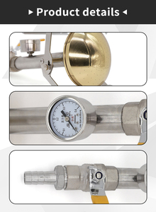 BONAD IEC 60529 IPX3 IPX4 Boquilla de prueba de impermeabilidad, probador de pulverización de lluvia de latón, equipo de prueba de impermeabilidad de alta precisión - Product Image 5