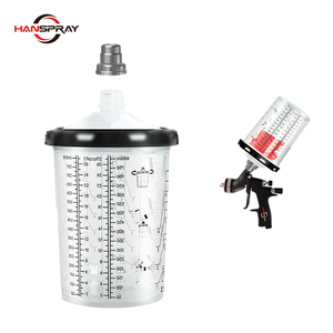 Phụ kiện sửa chữa thân xe 600ml pistola de pintar và cốc sơn với chất lượng cao nhất để sơn - Product Image 3