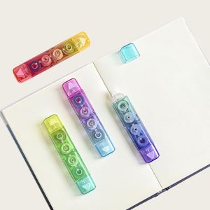 Cinta Correctora Coreana SWA0910 con Diseño de Caramelo, Doble Punta, 5mm de Ancho, 2m de Largo, Cinta de Doble Cara para Estudiantes y Niños - Product Image 4