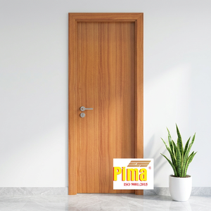 Porte en composite Pima de conception moderne finie avec PVC résistant à la pression et sans pollution - Product Image 1