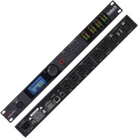 Processeur Numérique Professionnel PA2, 2 Entrées 6 Sorties, Processeur Audio Dbx DriveRack PA2 pour Équipement Sonore de Scène