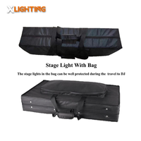 Ensemble d'éclairage DJ portable avec support, nouveau modèle Gig Bar, 2 projecteurs LED PAR 6x5W RGBW 4-en-1, lumière disco mobile