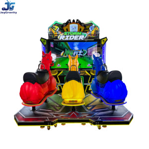 Máquina de Carreras de Caballos Operada con Monedas para 3 Jugadores, Simulador de Movimiento Dinámico para Parques de Diversiones - Product Image 2
