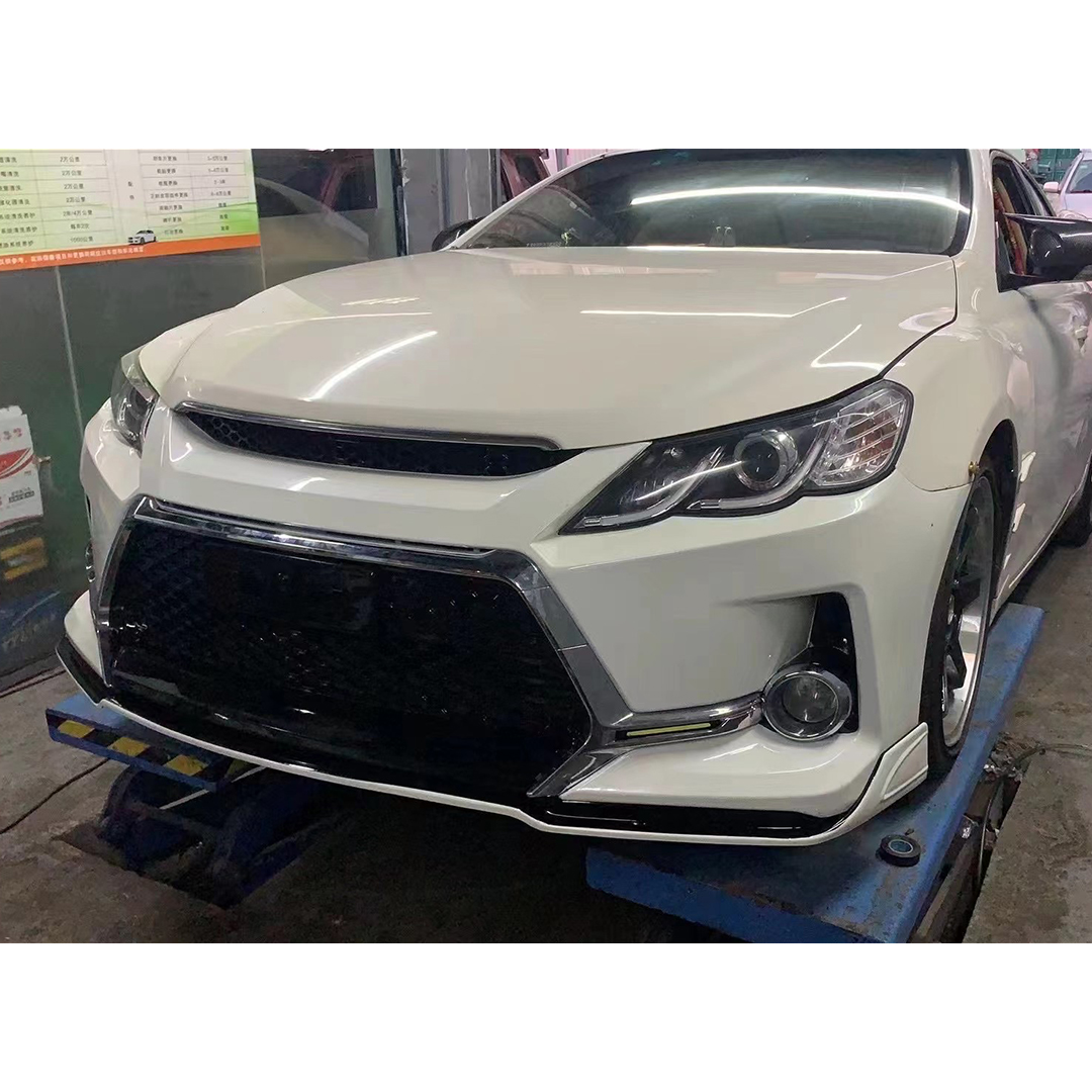 楽天市場】マークX GRX120 フロントバンパー フードトップモール