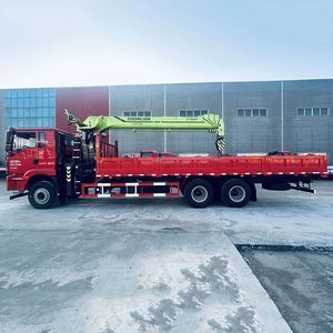 Camion-grue lourd Shacman 6*4 Zoomlion 12 tonnes à flèche télescopique pour le transport de matériaux de construction et miniers - Product Image 3