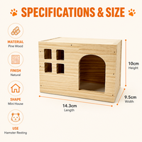 Nichoir personnalisé en bois massif pour perroquets, boîte d'élevage pour cailles, abri pour petits oiseaux avec options de tunnel en herbe naturelle