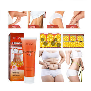 Crema Caliente de Alta Calidad para Pérdida de Peso, Anticelulitis, Quema Grasa Abdominal, Gel Adelgazante EELHOE, 100% Extractos Herbales, Ceramida, Ácido Hialurónico - Product Image 3
