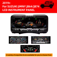 Panel Instrumen LCD 12.3 Inci untuk Pemantauan Tekanan Ban Digital SUZUKI JIMNY JB64/JB74 2019+ Pengukur Kecepatan