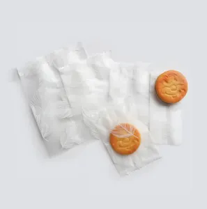 Stokta ve özel baskılı küçük Mini isı sızdırmazlık geri orta Fin mühür gıda için plastik yastık çantası pasta şeker ambalaj