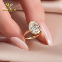 Bague de fiançailles vintage solitaire en filigrane, style antique, avec diamant de laboratoire taille ovale, bande florale Art Déco, bague de mariée délicate