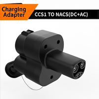 Premium 300A CCS1 zu NACS DC Adapter Wasserdicht IP55 für Nordamerikanische Tesla Model 3 Y