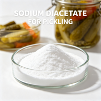 Diacétate de sodium E262 en poudre CAS126-96-5 FEMA3900 de qualité alimentaire Casher Halal Additif antimicrobien pour snacks, condiments et aliments pour animaux