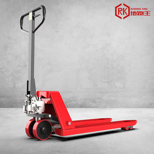 Outdoor Indoor Magazijn Logistiek Kleine <span class=keywords><strong>Hand</strong></span> Pallet Jack 3 Ton Pu Nylon Wiel Hydraulische Handmatige Vrachtwagen - Product Image 5